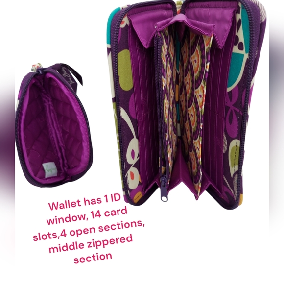 Vera Bradley Wallet / Wrislet Set - Picture 4 of 8